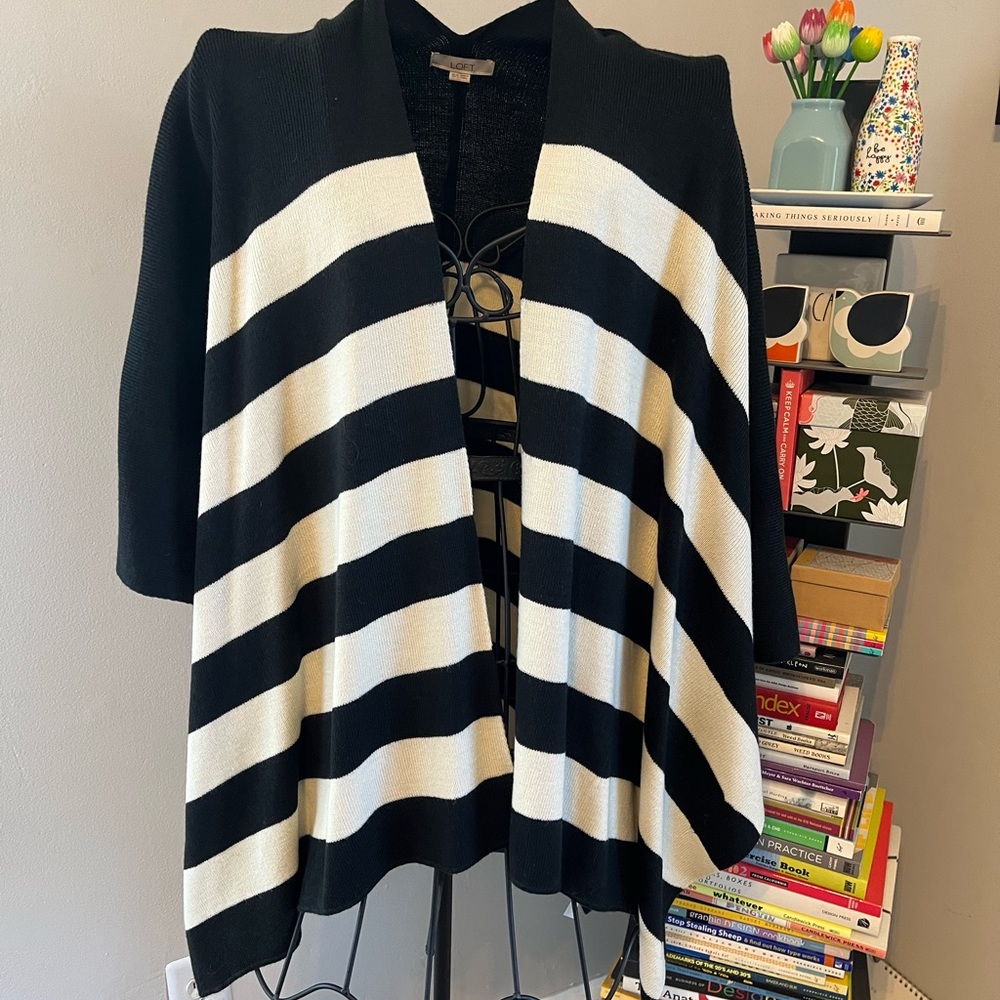 LOFT OPEN CARDIGAN